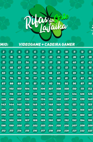 Rifa VideoGame + CadeiraGamer
